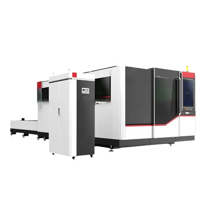 Giá rẻ bảo vệ ống kính Laser sợi 20kW kim loại CNC sợi Laser máy cắt giá 3000 Wát