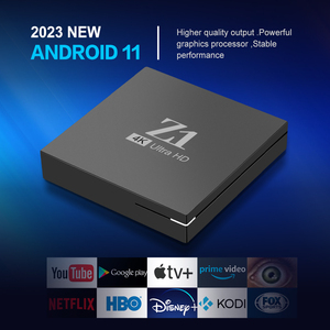 Fire Android TVボックスセットトップボックスZ1クアッドコア8 + 128 5G WIFI 4Kボイスリモートホームボイスコントロール - Product Image 5