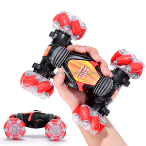 ZIGO 2 tarafı dublör İzle sensörü 4wd erkek radyo r c plastik özel el hareket uzaktan kumanda araba carro kontrol uzaktan - Product Image 2