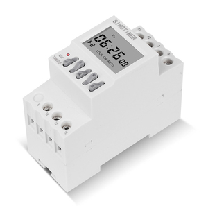 TM6262チャンネルタイマースイッチ220V2グループ出力個別制御週7日間プログラム可能タイマー35mmDinレールの取り付け - Product Image 3