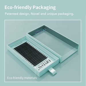ขนตาปลอมสำหรับต่อขนตาขนมิงค์แบบม้วนฉลากส่วนตัวแบบคลาสสิก dday BC CC DD - Product Image 2