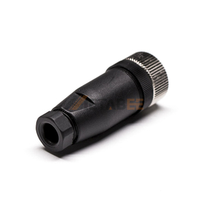 Conjunto de plástico recto con conector hembra de 5 pines con código M12 B alámbrico en campo impermeable - Product Image 2