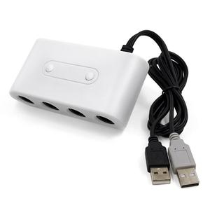 Con 4 porte per GameCube adattatore Controller per adattatore per Wii U Switch PC - Product Image 2