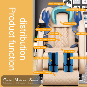 2025 Trend Electric Luxus 4D Ganzkörper kopf Fuß Waden <span class=keywords><strong>massage</strong></span> gerät Sofa Kneten Schwerelosigkeit Home Spa <span class=keywords><strong>Massage</strong></span> stuhl - Product Image 6