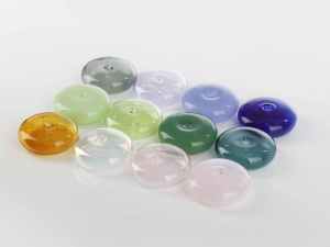 צבעים מותאמים אישית ברורים borosilicate 3.3 קטורת מחזיק בעבודת יד חום זכוכית עמיד למים עבור הבית מקורה - Product Image 2