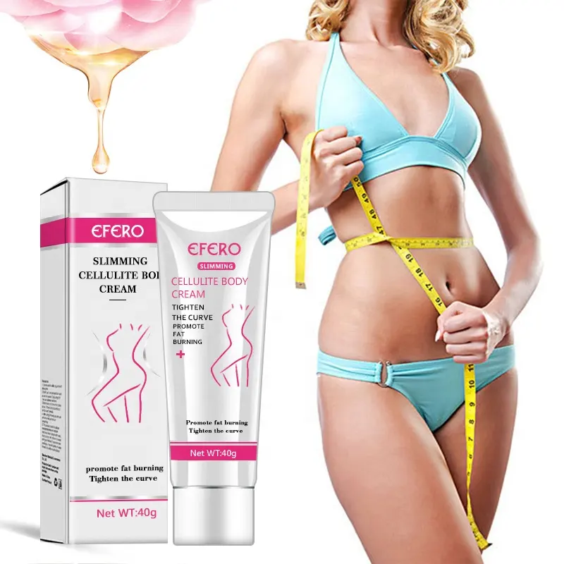 EFERO Slimming Cream Fast Burning Fat Waist Thinning Body Shape Firming Tightening Massage Cellulite Burning Leg Waist Skin Care