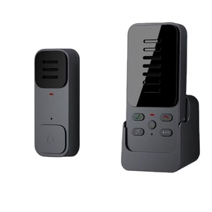 Sin red 2,4G WiFi con batería Sistema de intercomunicación de timbre de puerta de seguridad para el hogar Timbre de Audio bidireccional Teléfono de puerta inteligente inalámbrico