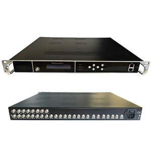 ดิจิตอลโมดูเลเตอร์ FTA IPTV 8 16 24CH DVB- S2 DVB-C /t/ T2จูนเนอร์ ISDB-T ไปยัง RF โมดูเลเตอร์ ISDB-T - Product Image 2