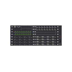 Matriz HDMI 16x16 hdbaset código LCD panel IR... RS232... TCP/IP y Web GUI para control