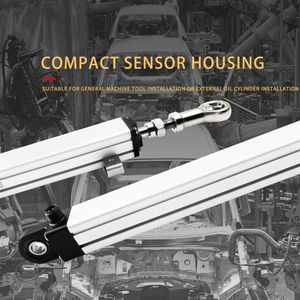 Transductor de posición lineal personalizado TEC ER, Sensor de desplazamiento LVDT magnetostrictivo para medición de ángulo y posición lineal