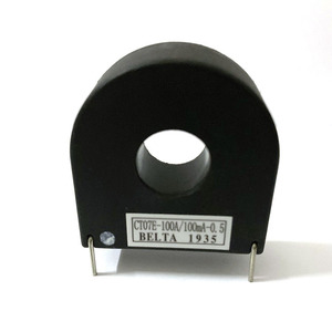 Transformador personalizado de processamento, transformador miniatura do pcb 100a, sensor atual, transformador de três bobina, estrutura atual