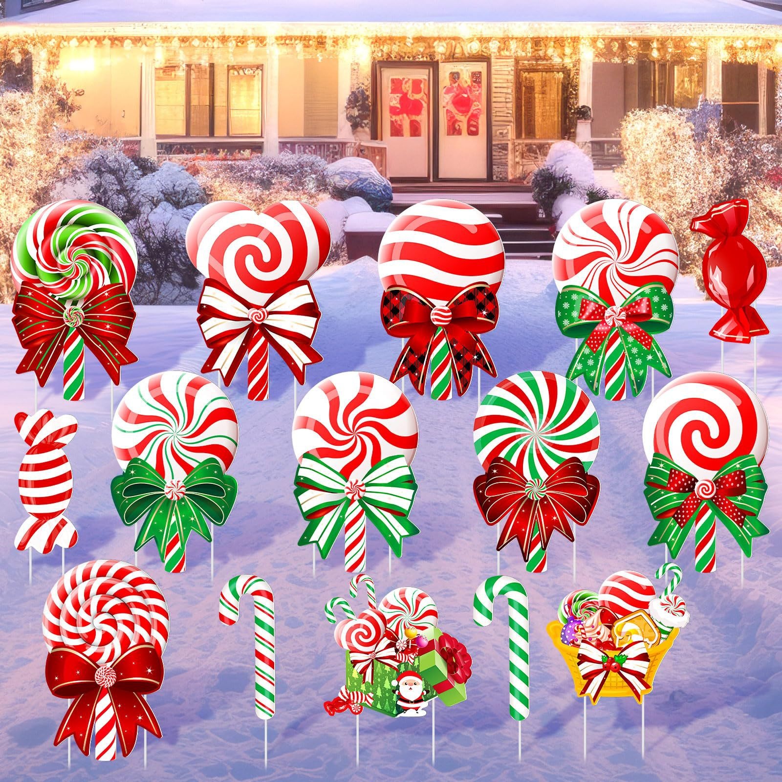 Décorations de sol de Noël