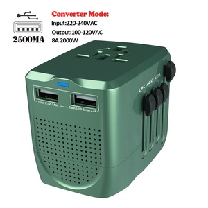 <strong>EU</strong> Standard <strong>Multi</strong>-Use <strong>Adapter</strong> Socket 100W <strong>Output</strong> Power Type-C Port Wireless Step-Down Charging <strong>Adapter</strong> for Thailand &amp; USA Travel - Product Image 4