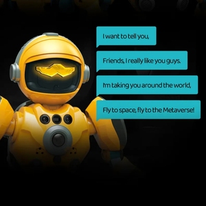 Robot inteligente para caminar, juguetes para niños, estilo bonito con programación de control remoto AI, hecho de plástico duradero - Product Image 2