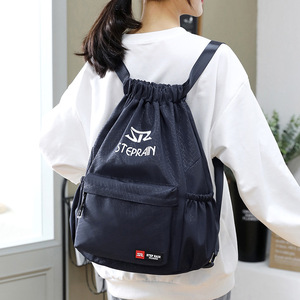 Mochila impermeable para exteriores, bolsa con cordón para el hombro, con patrón de fútbol, mochila Oxford para Gimnasio Deportivo - Product Image 4