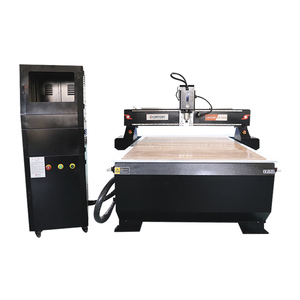 Máquina enrutadora de madera Cnc de 4*8 pies controlada por computadora Máquina enrutadora Cnc Cortadora Máquina enrutadora Cnc para madera acrílica y aluminio - Product Image 1