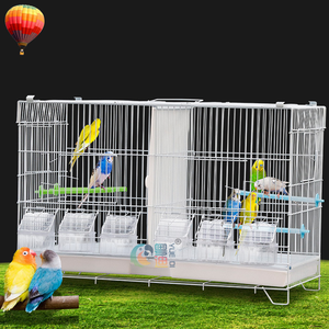 סיני מחירים זולים ציפור רשת כלוב stackable חוט כלוב תוכי נסיעות שליו נסיעות ציפור קטנה האכלת כלוב