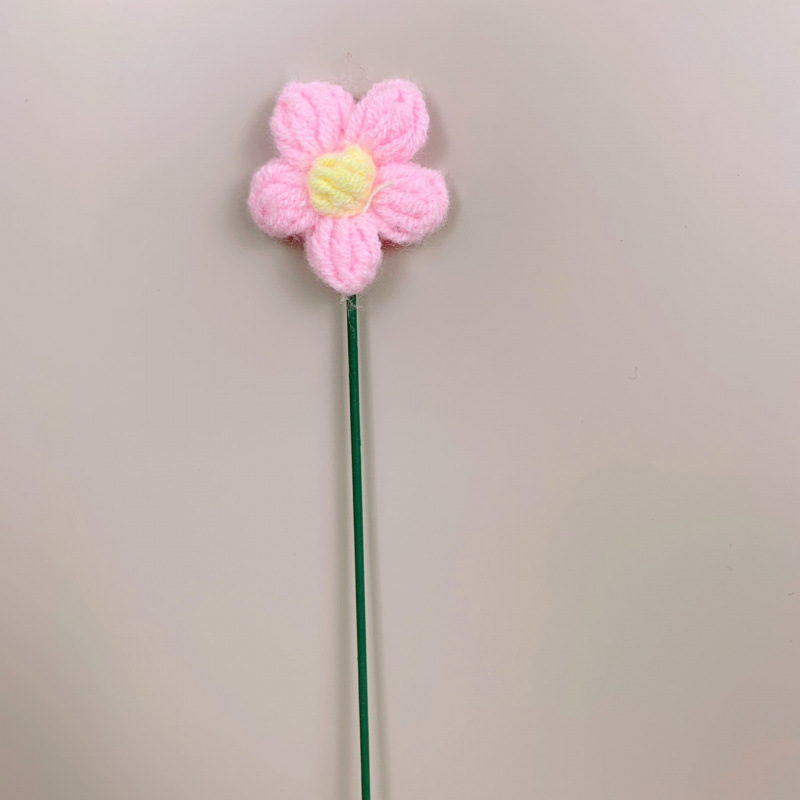 Coeur jaune rose