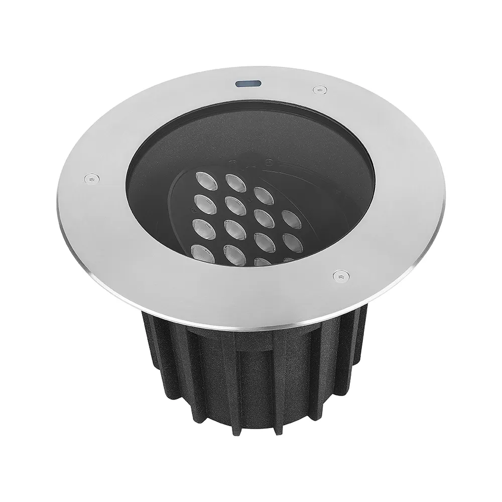Illuminazione sotterranea LED interrata a LED luci da terra in alluminio paesaggio all'aperto IP67 IP68 impermeabile 27W 90-20-75