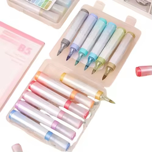 6PCS Flash <span class=keywords><strong>Highlighter</strong></span> Markers xếp chồng lên nhau <span class=keywords><strong>Highlighter</strong></span> pastel <span class=keywords><strong>Highlighter</strong></span> <span class=keywords><strong>Marker</strong></span> Set cho các trường học - Product Image 2