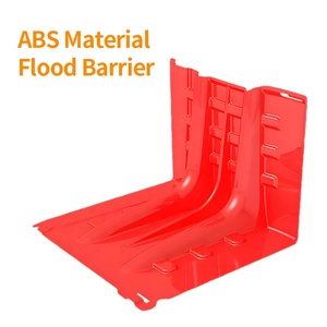 ABS kiểm soát Lũ lụt nước vách ngăn L hình rào cản bảo vệ Lũ lụt nước đầy nhựa cầm tay chống lũ rào cản - Product Image 3