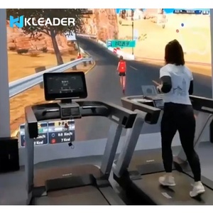 Sistema de juego de cinta de correr interactiva, simulador de caminar VR giratorio de 360 grados, juego de plataforma de fitness, máquina AR de realidad virtual 9d - Product Image 2