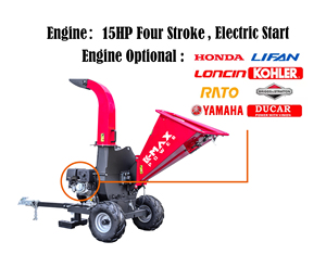 אנרגיה <span class=keywords><strong>k</strong></span>-maxulpower חיסכון באנרגיה מקסי עצים מוזן דלק מוליך בעל כוח mulcher 15hp