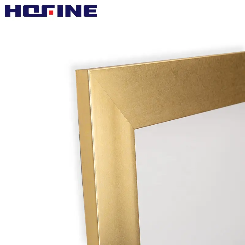 HOFINE grande formato oro soggiorno rotondo decorativo specchio da parete specchi Decor Wall