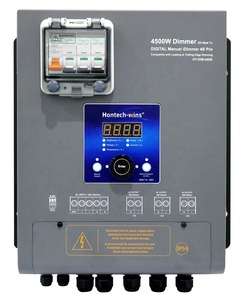 Hontech 3 Kanäle 4500W Geflügel Dimmer Controller System Programmierbare 230V LED Dimmer