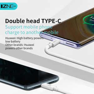 IZNC Hot Sale Usb <strong>c</strong> Cable 1M Vooc Type <strong>c</strong> to Type <strong>c</strong> Cable Fast Charging Otg 5a Data Cable for Android - Product Image 4