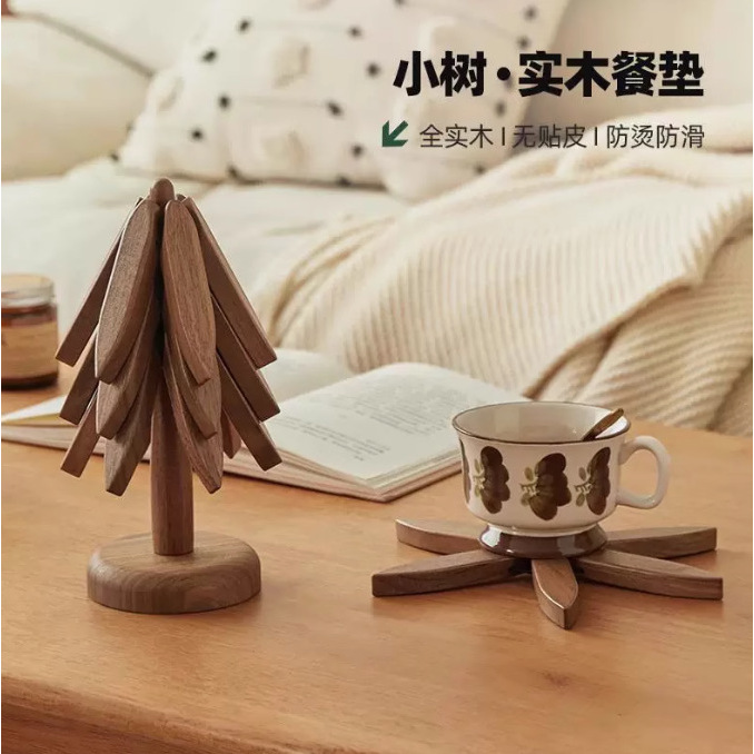 Black walnut wood insulation pad