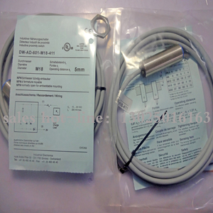 Interruptor de proximidad inductivo de entrega rápida, sensor inductivo de DW-AD-601-M18-411 - Product Image 2