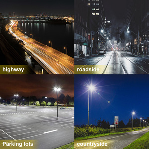 KCD impermeabile IP65 <span class=keywords><strong>Timer</strong></span> interruttore Design moderno 30000 Lumen lampione esterno 30w 50w 100w 150w 200w 300w LED lampione