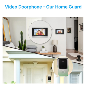 IP-System POE Farb video Tür sprechanlage mit Tuya App für Villa Android Ios Handy-Fernbedienung - Product Image 6