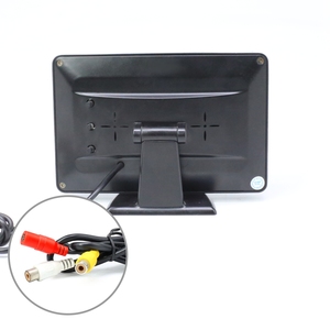 Pantalla LCD de 4,3 pulgadas para pantalla de monitor retrovisor a color de coche, vehículo todoterreno, retrovisor de estacionamiento de camiones y sistema de visualización inversa