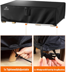 Ngoài trời nhiệm vụ nặng nề chịu nước 600D Polyester sofa đặt bên ngoài Bàn và ghế bao gồm đồ nội thất <span class=keywords><strong>Patio</strong></span> bao gồm - Product Image 4