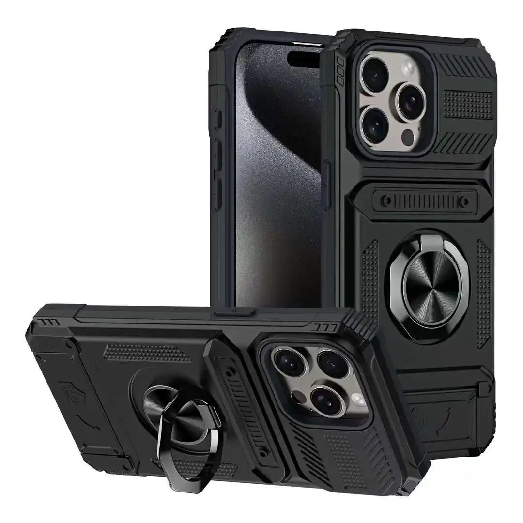 Cavalletto 360 a prova di Shock Cover posteriore per mto G Play 5G 2024 goccia protezione per fotocamera antiurto custodia per telefono per iphone