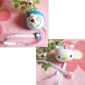 Mới lạ 2025 phim hoạt hình KT mèo tự động có thể thu vào băng đo đồ chơi trẻ em biện pháp sáng tạo <span class=keywords><strong>Hello</strong></span> <span class=keywords><strong>Kitty</strong></span> phụ kiện - Product Image 3