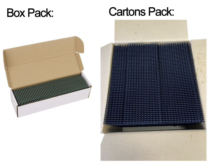 DIY Plastic Binding Strip Loose-leaf Ring Binding Clip For Notebook Spiral Coil Clips Paper Plastic Book Binders For School