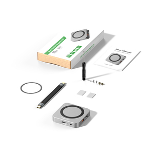 磁性USB C集线器C型多端口适配器m2固态硬盘坞站4k高清MI 100W PD适用于苹果笔记本16/15专业迅雷4 - Product Image 6