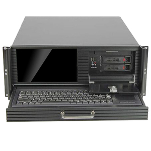 Estación de trabajo industrial de montaje en rack de 19 pulgadas, chasis de altura 4U con 4 ranuras PCI, placa posterior 6114P4 disponible - Product Image 3