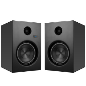 Altavoz inalámbrico BT, altavoz estéreo activo de 2 vías, sonido HiFi, sistema de cine en casa, estantería, múltiples entradas - Product Image 2