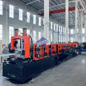 Çelik C Z Purlins kanalları üretmek için C Z Purlin rulo şekillendirme makineleri - Product Image 2