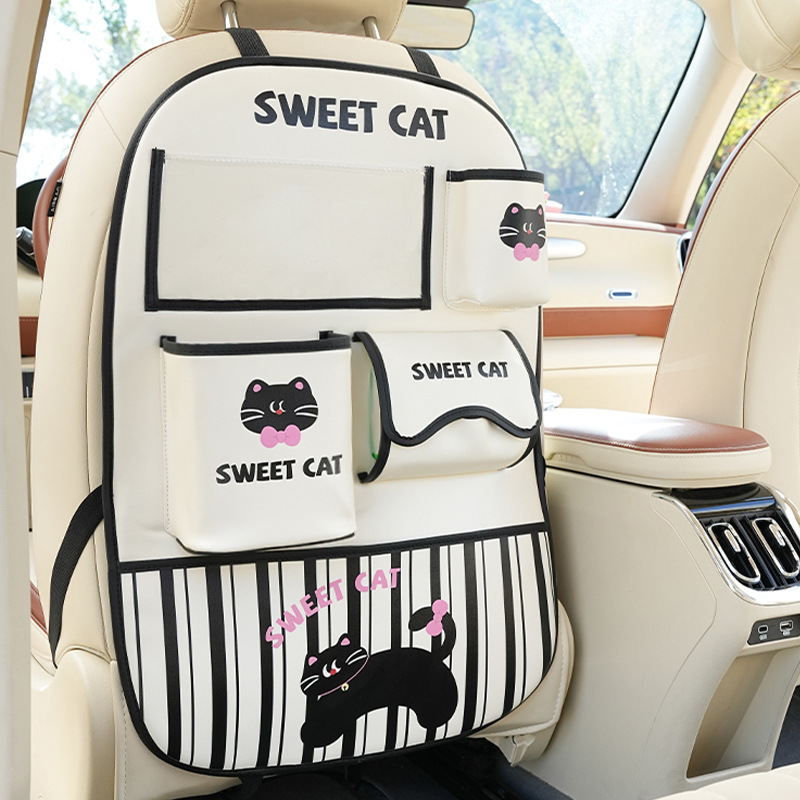 Bolsa de almacenamiento para gatos a rayas, estilo F