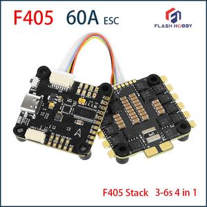 แฟลช hobbyf F405จีพีเอสเครื่องรับวิทยุ, เครื่องรับสัญญาณ GPS RC อัพเกรดกรอบ3-6หอคอย STACK FPV blheli 60A brushless ESC ABS โลหะพลาสติก - Product Image 3