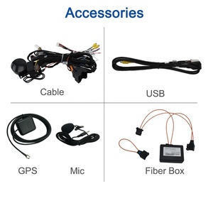 YZG 64GB 10.25 ''' 8核心rd Carplay屏幕汽车GPS破折号导航系统Post多媒体Android收音机适用于奥迪Q7 2005-2016 - Product Image 3