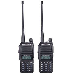 Radio portatile con la crittografia prosciutto radio cina dual band baofeng vhf walkie talkie 10km gamma fm radio baofeng uv-82