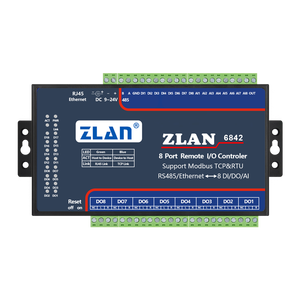 8 DI DO AI Modbus TCP Ethernet RJ45 modulo remoto ZLAN6842 per la comunicazione e il Networking del prodotto