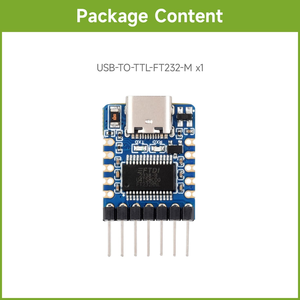 Önceden lehimli başlık ile UART (TTL) Mini iletişim modülü usb'den TTL dönüştürücüye Aismartlink modülü USB - Product Image 2