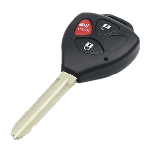 A2AUTOKEYS 3/4 düğmeler araba uzaktan anahtar kabuk Toyota Camry Avalon Corolla Matrix RAV4 Yaris Venza tC/xA/xB/xC - Product Image 6